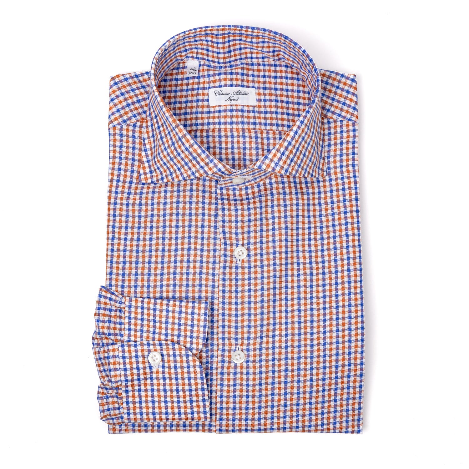 Shirt "Oxford Lusso" made from pure Cotton by Alumo - Collo Tom